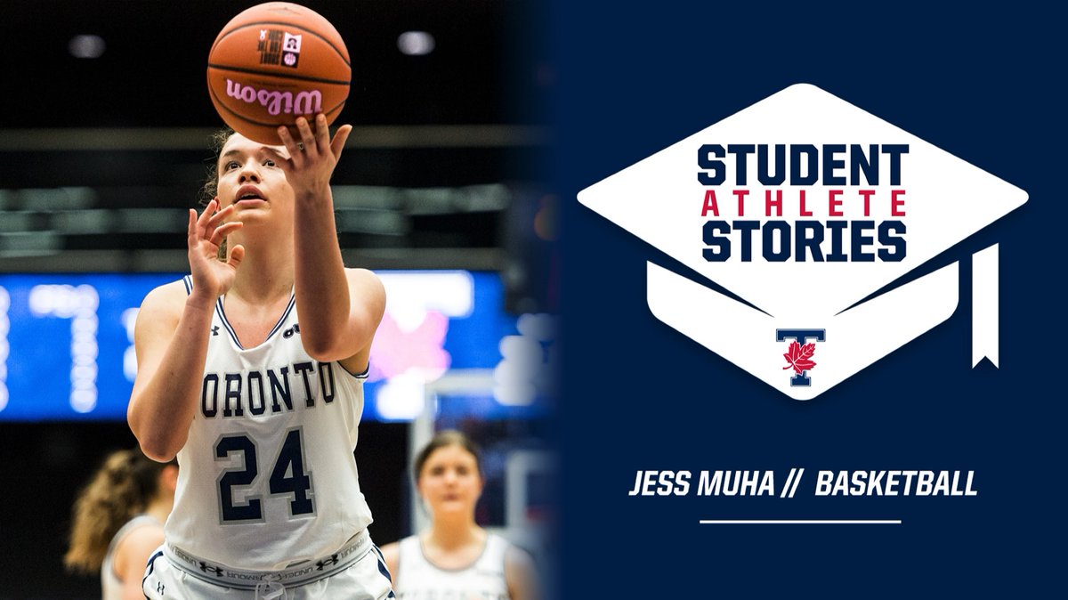 Varsity_Blues's tweet photo. Originally hailing from Montreal, Jess Muha came to Toronto with a clear goal of eventually going to medical school, but her time at #UofT has opened her mind to many different options.

🗞: https://t.co/mePSqmONt5 

WE ALL #BLEEDBLUE | #WeAreTO | #StudentAthleteStories https://t.co/nC7SFM2C6n
