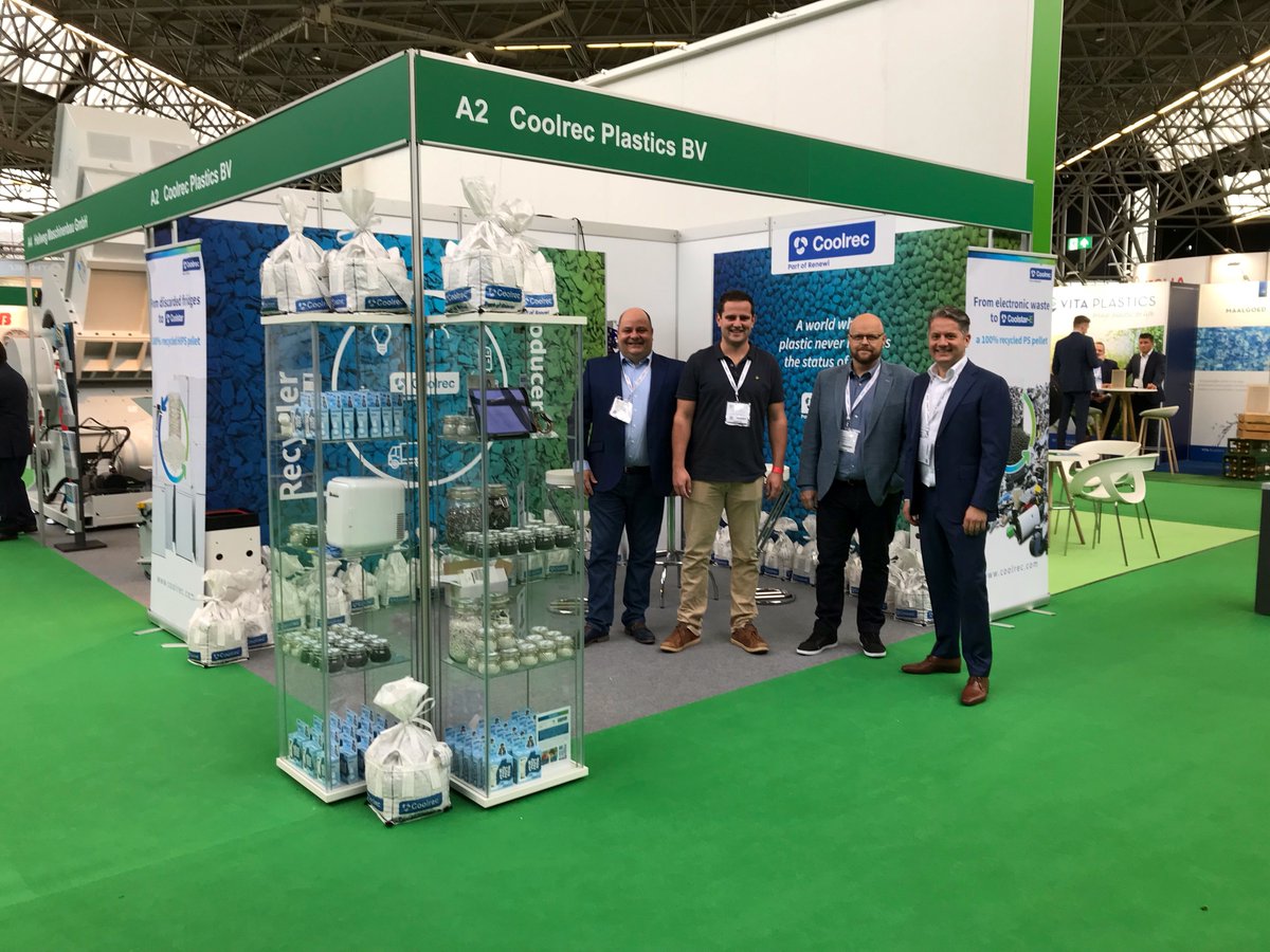 Renewi_plc's tweet photo. #Coolrec is at your service at the @PRS_Europe.👋
This event is the annual focal point of the #PlasticsRecyclingIndustry in Europe. It brings together global brands / professionals who are helping make plastics circular.♻️Our colleague Tom Caris chairs one of the conferences. https://t.co/zCPtDeHeUF
