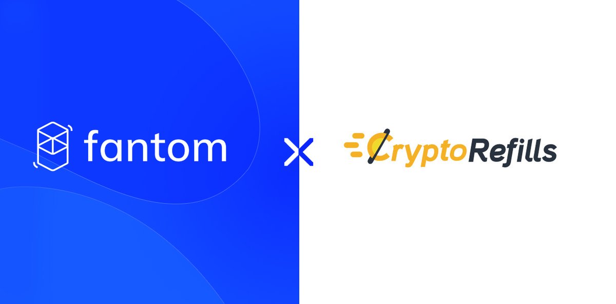 🎉NEW PAYMENT NETWORK🎉

We are thrilled to announce that we have added support for payments over Fantom Network <a href="/FantomFDN/">Fantom Opera</a>.

Enjoy fast and low-cost payment option with Fantom at CryptoRefills @CryptoRefills 🚀

#Fantom #payments #giftcards #blockchain #cryptocurrency