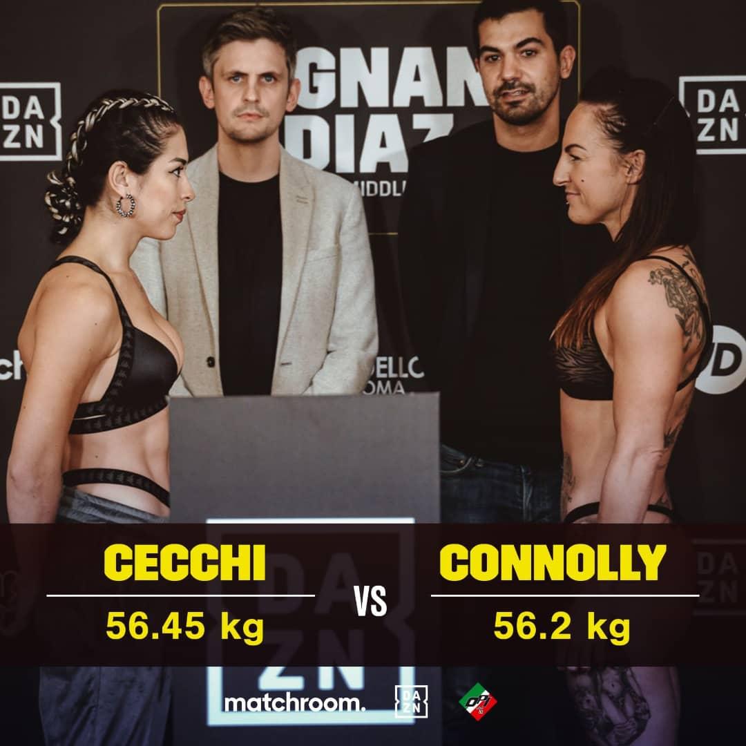 #RomaBoxingNight
Don't catcall them 👀🌪️🇷🇺
#CecchiConnolly 8 rounds in the superbantamweight 
@MatchroomBoxing