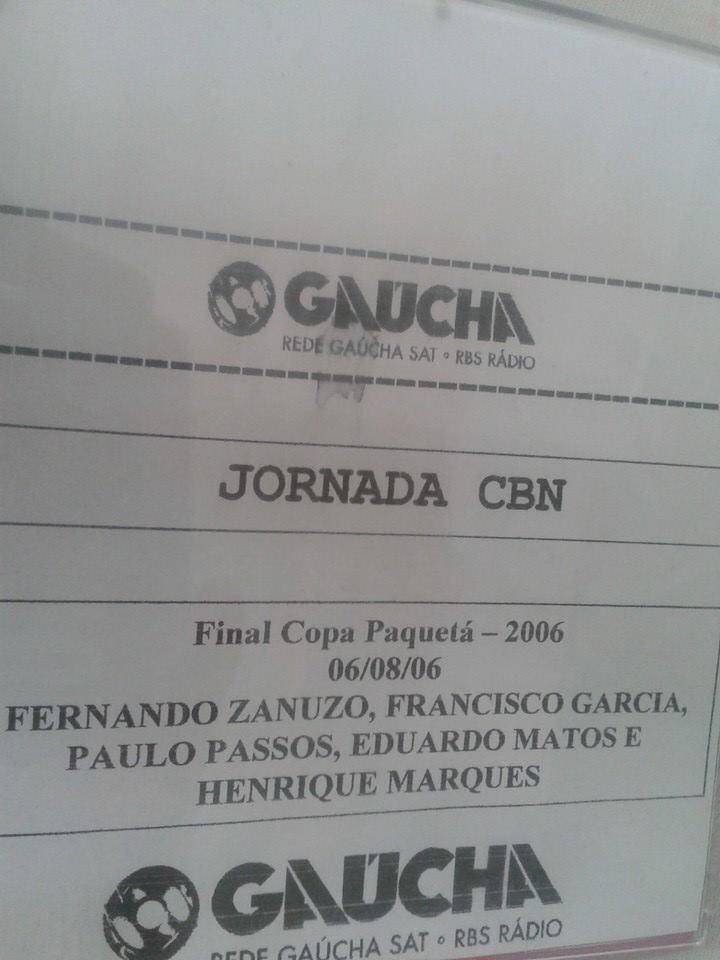 #tbt quando eu tentava uma vaga no departamento do esporte da rádio. <a href="/gzhdigital/">GZH</a> 🤔 <a href="/fernandozanuzo/">Fernando Zanuzo</a> <a href="/chicogarciaa/">chicogarciaa</a> <a href="/jocimarfarina/">Jocimar Farina</a> <a href="/paulobpassos/">Paulo B Passos</a> <a href="/henriquefsm/">Henrique Marques</a>