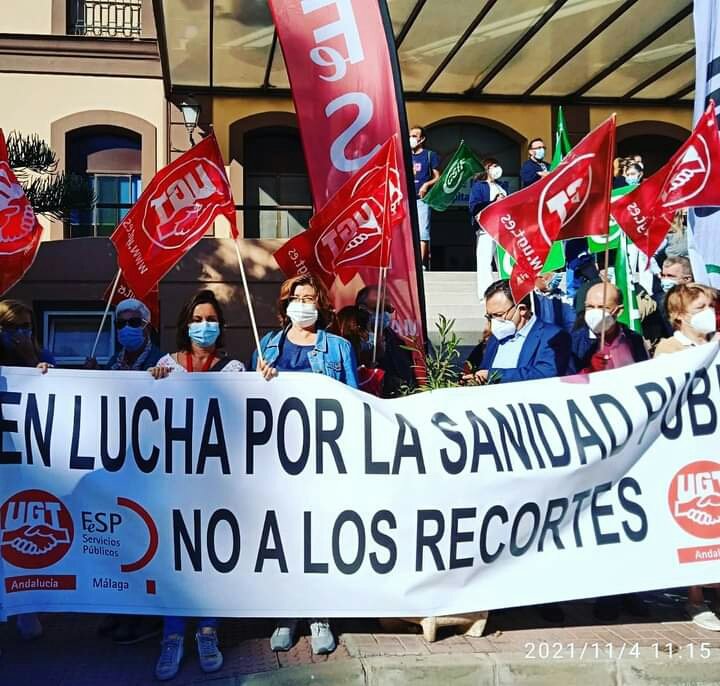 ugtmalaga's tweet photo. @UGTSPmalaga en lucha por la sanidad pública. No a los recortes 💪💪

#SanidadPublica
#NoRecortes
#ServiciosPublicos
#UGTEsencial 
#TuSindicatoUtil

@ugtmalaga 
@UGT_Andalucia 
@ugtficamalaga 
@SoledadRuizSeg https://t.co/zPjYyiZ9gv