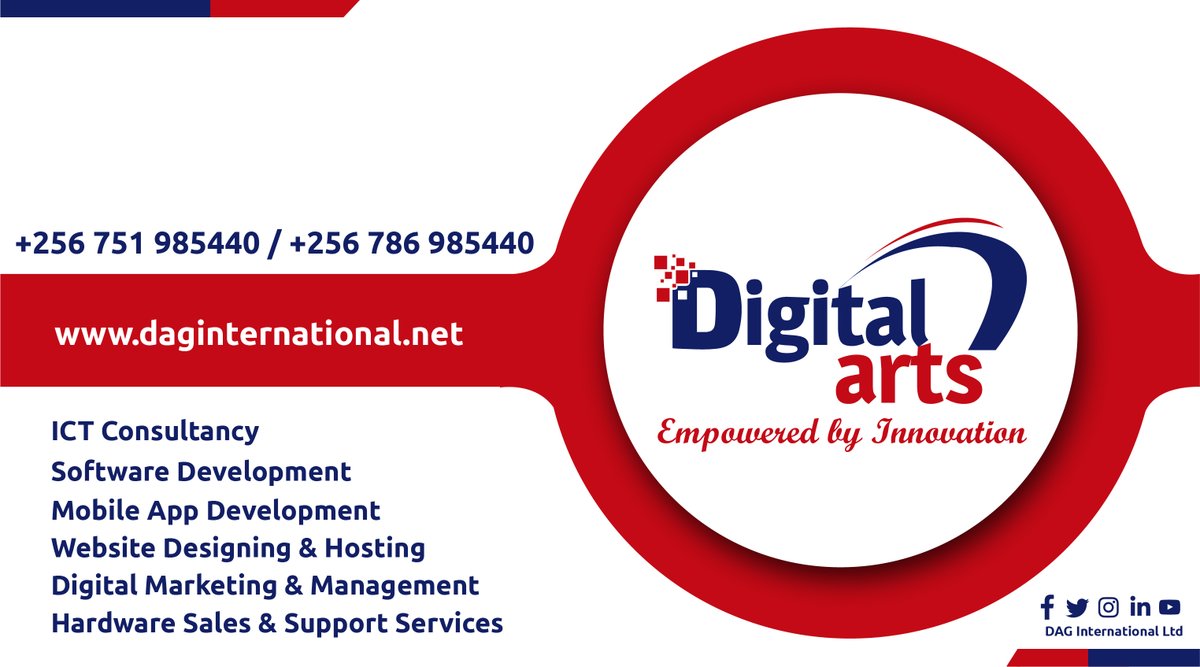 digitalartsug's tweet photo. Trust us to give you the best in the ICT and Technology world. https://t.co/V812Pmhqyd