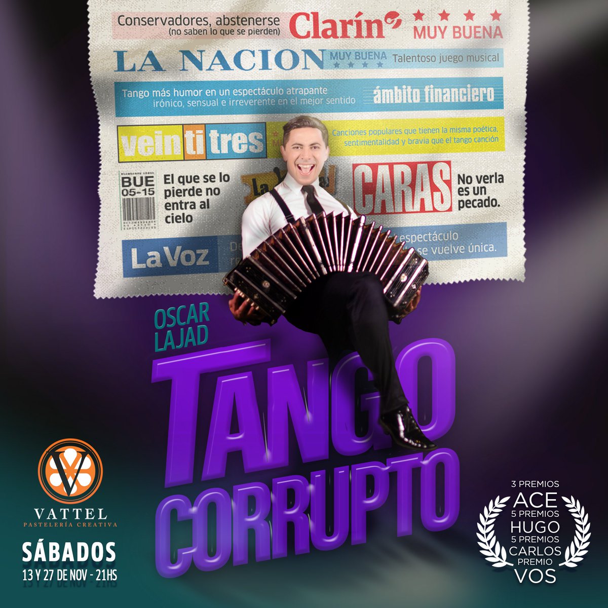 Nuevas funciones en Salta!!! 13 y 27 de Noviembre!!!