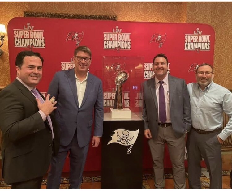 ClubYbor's tweet photo. Thank you to Jason Licht Bucs GM for speaking to us. His father was a great Rotarian and his story was inspiring! Go Bucs! @Buccaneers @Rotary @RotaryD6890 https://t.co/DB8kNbJX80