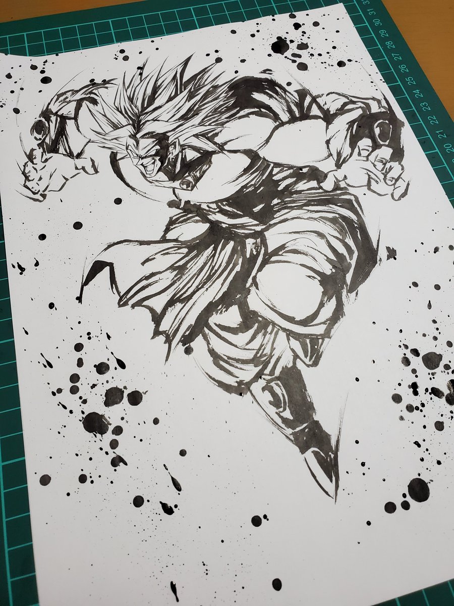 ブロリー描きました ドラゴンボール Dragonball ドッカンバ こバya4の漫画