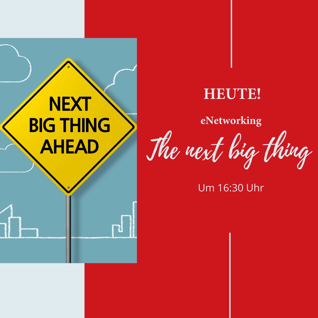 TIC_Deutschland's tweet image. Jetzt noch schnell kostenfrei zum eNetworking „The next big thing“ anmelden ⏰Um 16.30 Uhr geht es los. Danach gibt es ein Networking auf wonder.me 🤝

Dann registrieren Sie sich kostenfrei &amp;gt;cvent.me/N9vzoy

#travelindustryclub #openmind #openmindnetwork