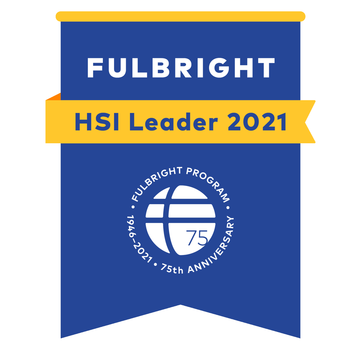 UIC_OGE's tweet photo. #Fulbright Students and Scholars have served as citizen diplomats internationally for 75 years -- we are proud to be an inaugural @FulbrightPrgrm HSI Leader contributing to international exchange! #Fulbright75 https://t.co/2yk6Txjp58