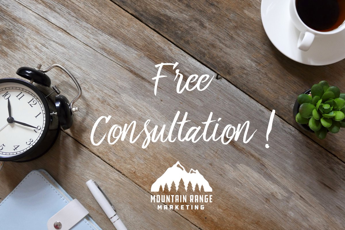 mtn_range_mktg's tweet image. When you need to focus on your own business, leave the marketing to us! For November only, we are offering FREE one-hour consultations for new customers. Call us or recommend a business today! #smallbusiness #consultation #marketing #business #businesssupport #digitalmarketing