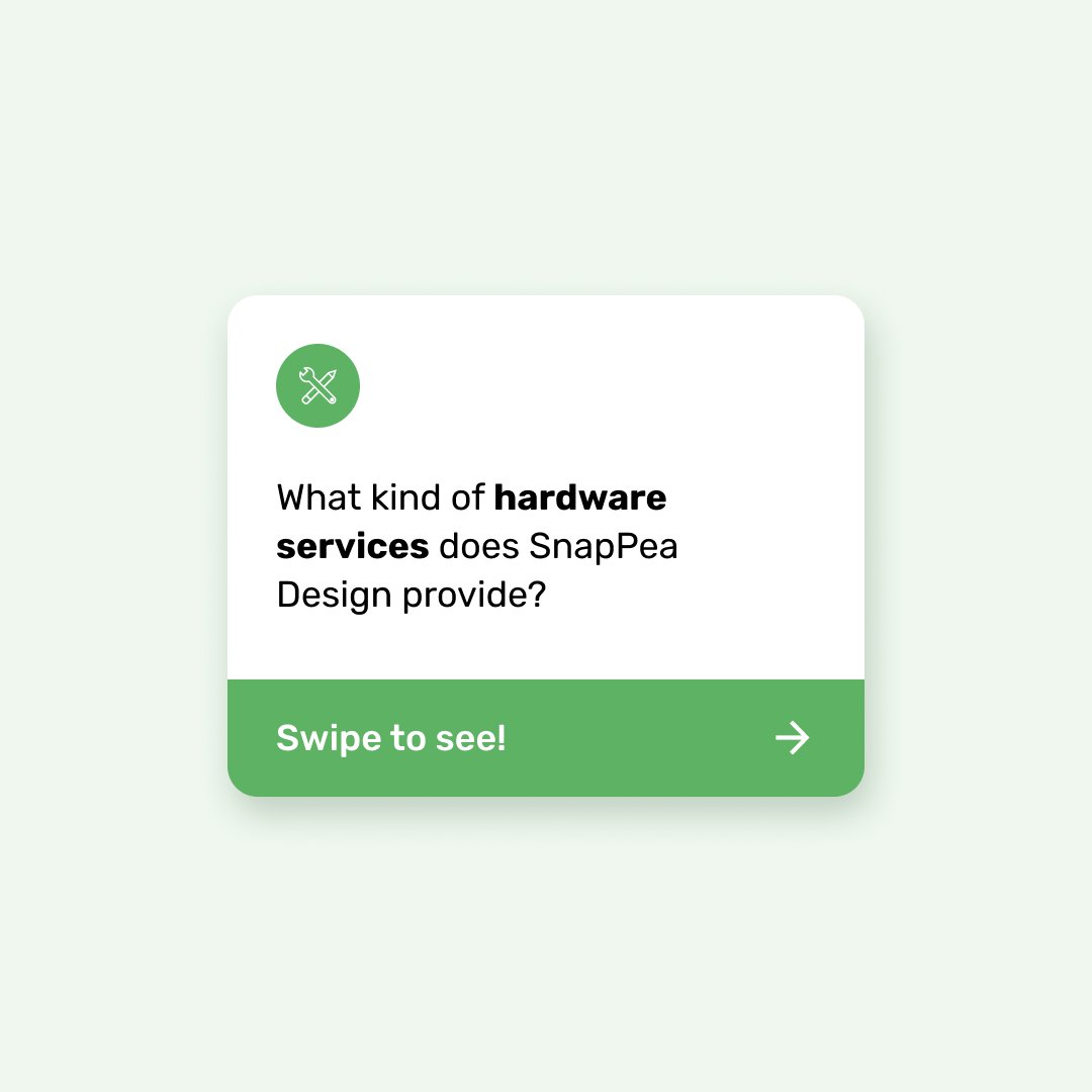 SnapPeaDesign's tweet photo. Hardware is hard, let us take care of it for you 🛠

Check out some of the products we've built: https://t.co/iWH5SO9HUj

#hardware #industrialdesign #mechanicaldesign https://t.co/3oFqhrJdot