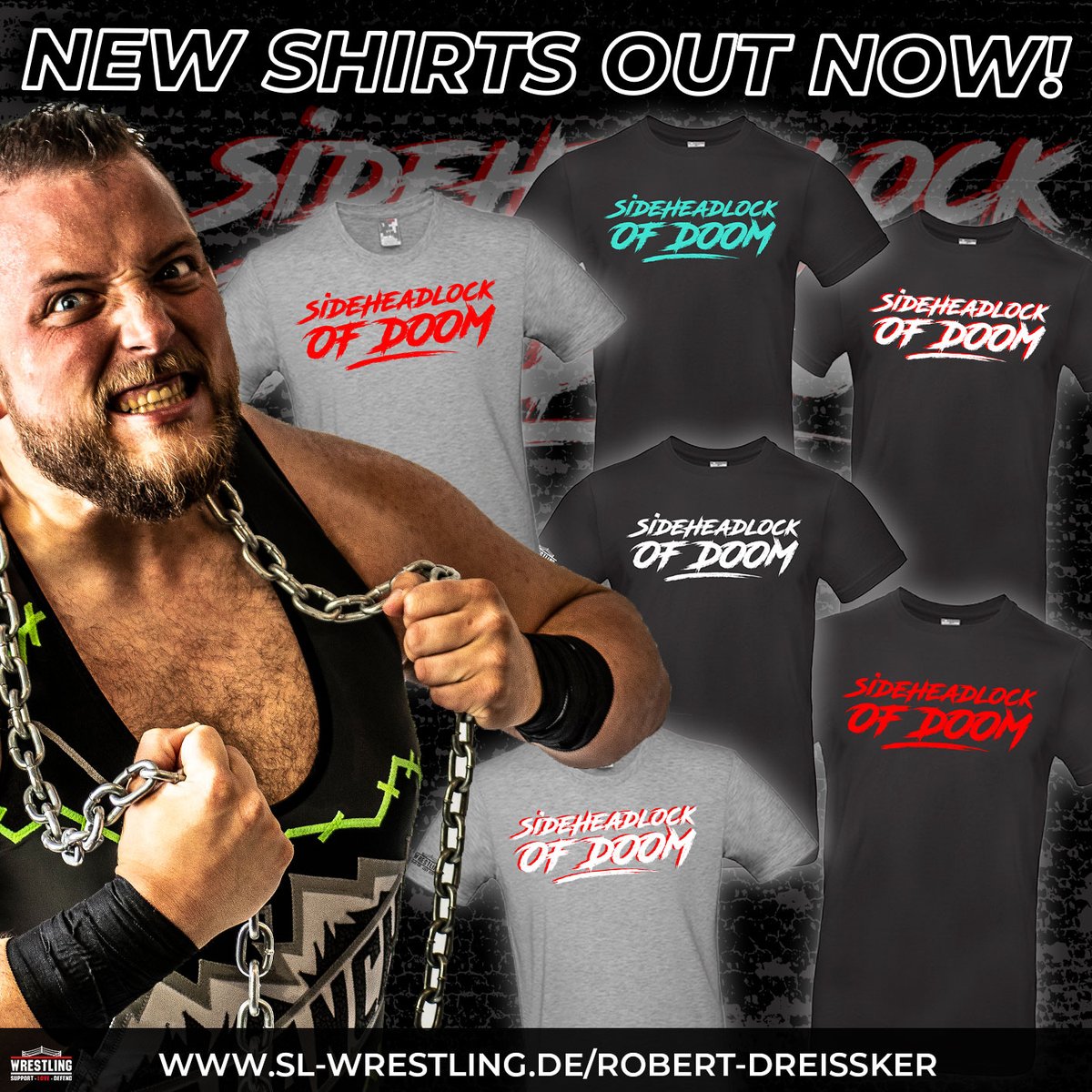 slwrestlingGER's tweet photo. Robert Dreissker Merch findet ihr unter: https://t.co/uesFX9uWiT
#avalanche #wxw #prowrestling #catch #dreissker #academycoach #shirts #merch https://t.co/dcfdgjVAKF
