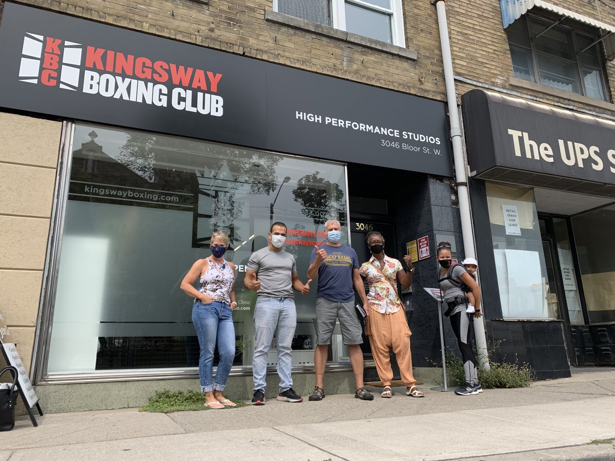KingswayBoxing's tweet photo. WE'RE BACK and MORE EXCITED THAN EVER TO START TRAINING TOGETHER AGAIN!🏋️‍♀️🏃🏃‍♂️🧎‍♀️

Read up on our latest COVID19 information: https://t.co/FOePQkDsk7

#KBC #TeamKBC #kingsway #KingswayBoxingClub #Reopening #Stage1 #LetsGetTraining #Training #Fitness #YAY https://t.co/pYqM3CCCMM