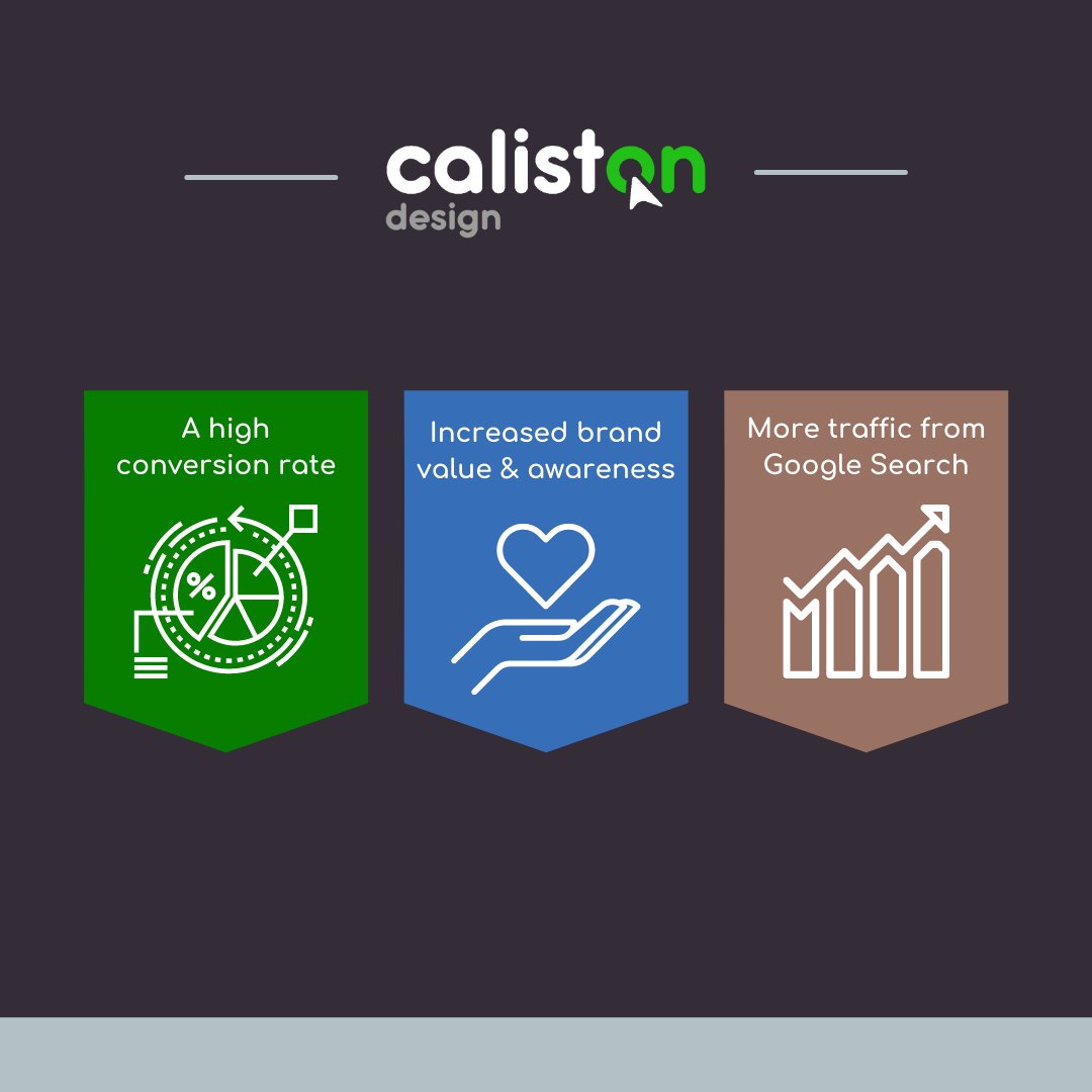 CalistonDesign's tweet photo. ✅A higher conversion rate than competitors
✅More traffic from Google Search
✅Increased brand value & brand awareness
📲: https://t.co/W71jcqyQs4
#calistondesign #GoogleSearch #BrandAwareness #conversionrate #brandvalue #brandawareness #Googletraffic #caliston https://t.co/Sq4MDixw9Y