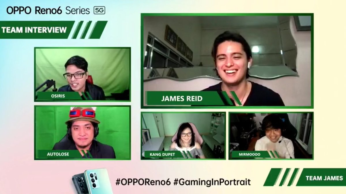 lovexpsyche's tweet photo. James Reid for OPPO Reno6
JAMES WILD RIFT MATCH UP
#OPPOReno6 #GamingInPortrait
#OPPOGameOn
📷OPPOPhilippines (04Nov21) https://t.co/GBsCzYBkz0