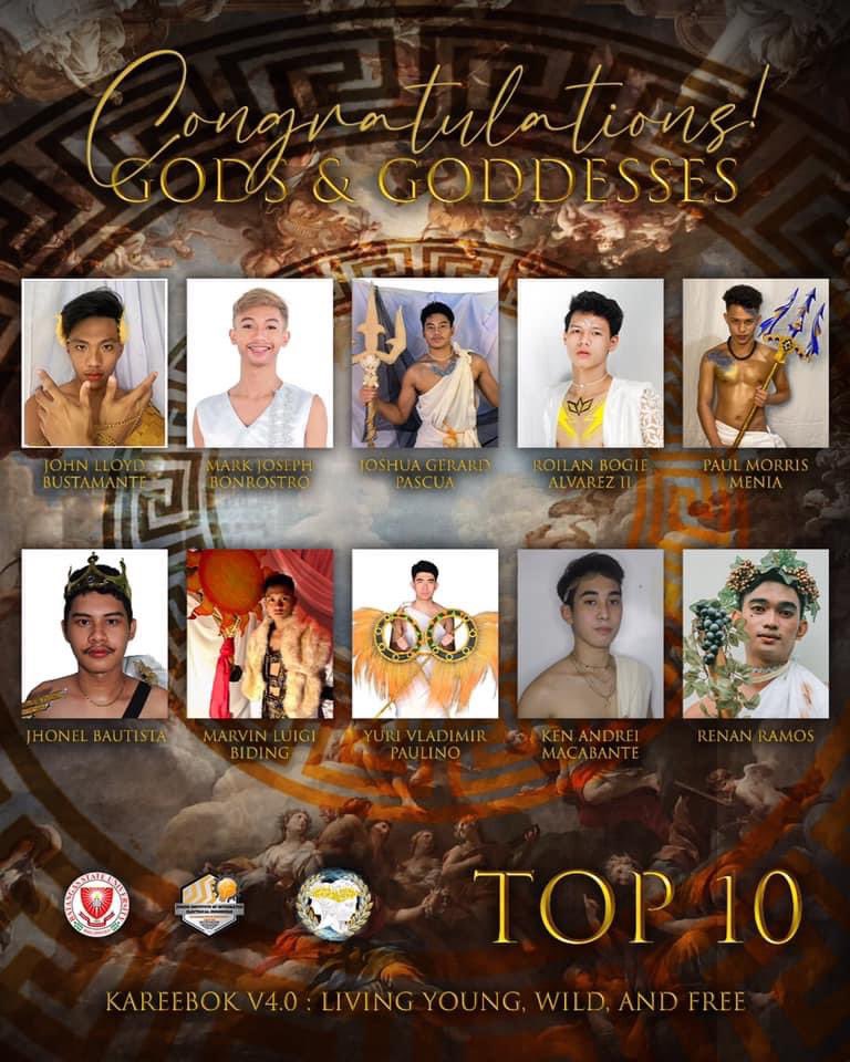 jiieebatstateu's tweet photo. 𝕋𝕆ℙ 𝟙𝟘 𝔽𝕀ℕ𝔸𝕃𝕀𝕊𝕋𝕊
Meet the TOP 10 candidates who dominated the preliminaries of this year's karEEbok v4.0 Gods and Goddesses! Congratulations, candidates!
#GodsandGoddesses
#karEEbokv4.0
#JIIEEBatStateUChapter
#StriveForGreatness https://t.co/CRDDsmUfZE