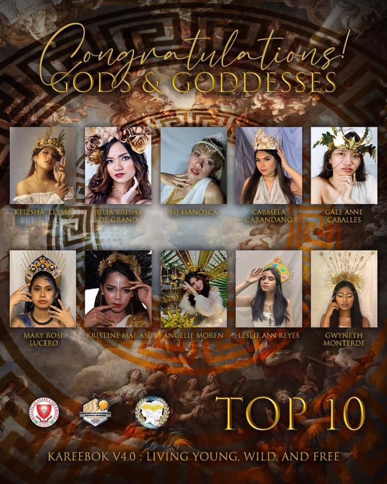 jiieebatstateu's tweet photo. 𝕋𝕆ℙ 𝟙𝟘 𝔽𝕀ℕ𝔸𝕃𝕀𝕊𝕋𝕊
Meet the TOP 10 candidates who dominated the preliminaries of this year's karEEbok v4.0 Gods and Goddesses! Congratulations, candidates!
#GodsandGoddesses
#karEEbokv4.0
#JIIEEBatStateUChapter
#StriveForGreatness https://t.co/CRDDsmUfZE