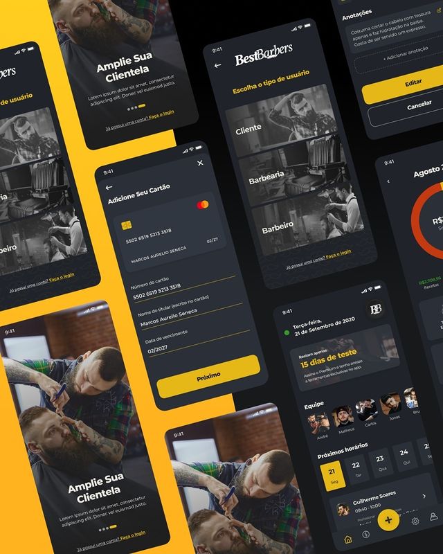 atom6studio's tweet image. Best Barbers App in Dribbble dribbble.com/shots/15672823…