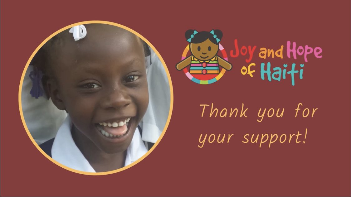 joyandhopehaiti's tweet photo. This will take you to our official auction site, 32Auctions. Let your bidding begin! Unique gift ideas await!

When the auction ends at 7pm flip over to our Vimeo link (also in linktree) to watch video from #Haiti showing why we fundraise, the children &amp; work we do. Thank you! 🙏🏽 https://t.co/hq8pw3aOMm