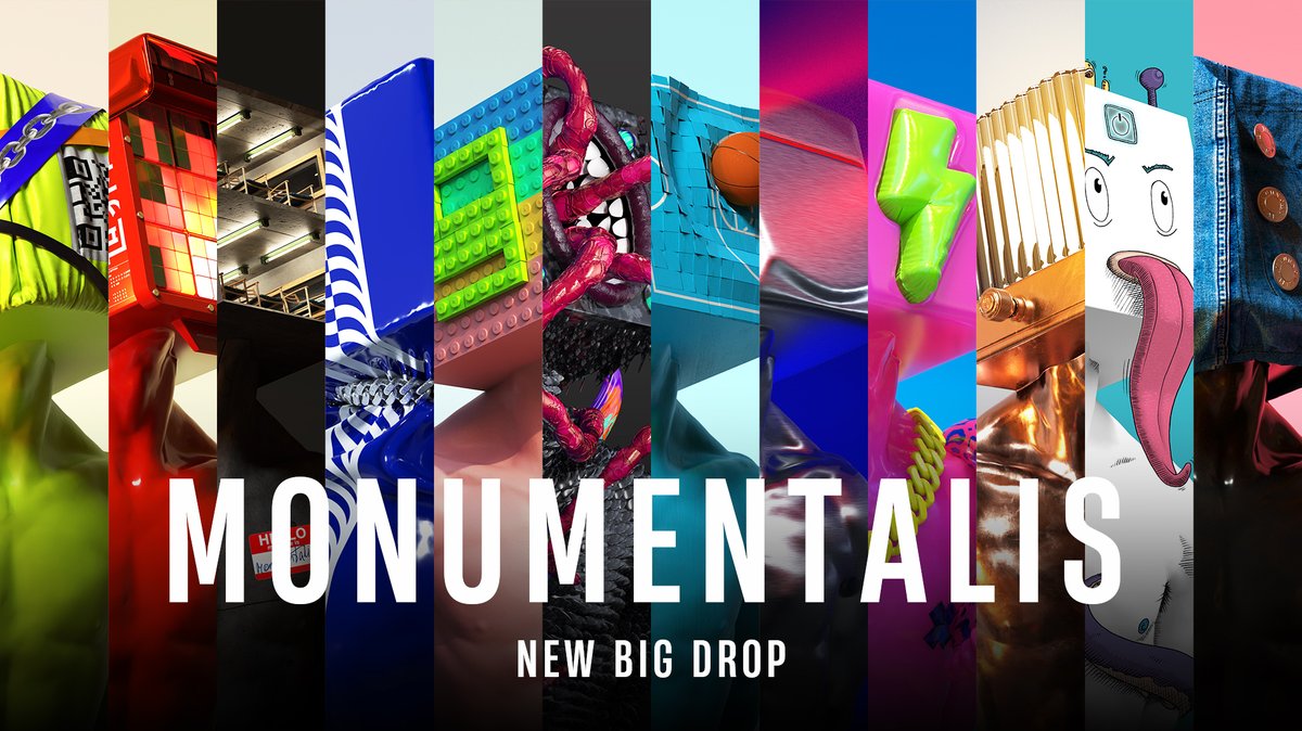 🚀Stunning new #Monumentalis have finally arrived in the universe! Get to know them! 

🟥 Universe Monumentalis: opensea.io/collection/mon…

#openseanfts #opensea #NFTCommunity #NFTs #NFTdrop #NFTcollectibles #nftart #nftcollector #nftcollectors #nft #Ethereum #cryptoart #NFTartist