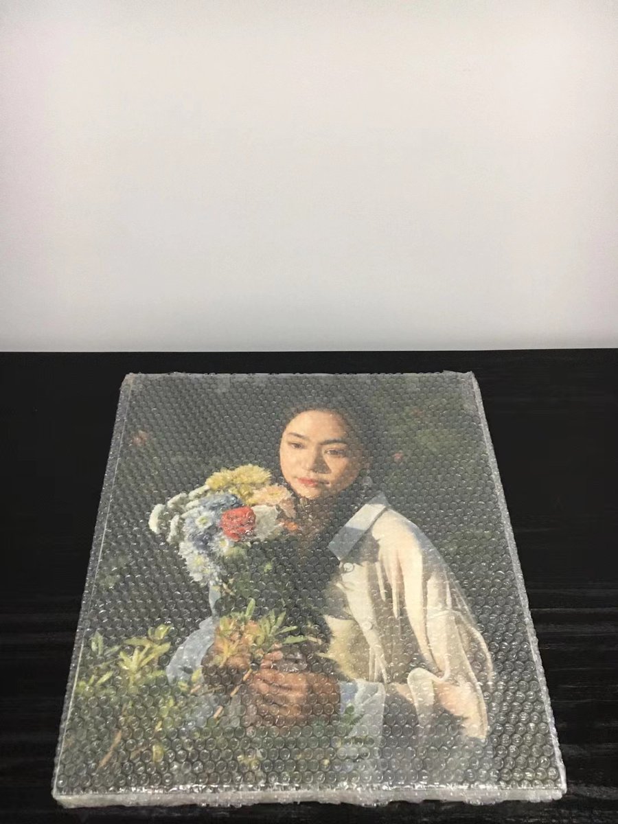 SihuaLiu's tweet photo. Oil Paining artwork《Silence》finished https://t.co/Tr8INXhjck