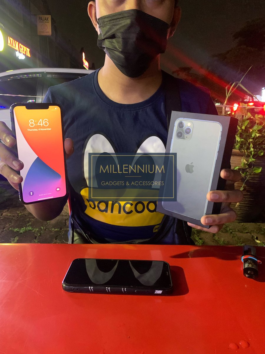milleniumgadget's tweet image. Iphone 11 pro max 256gb green myset Sold!!
Thanks support bosskur
Cod shah alam
#iphone11 #muset #millenniumgadget