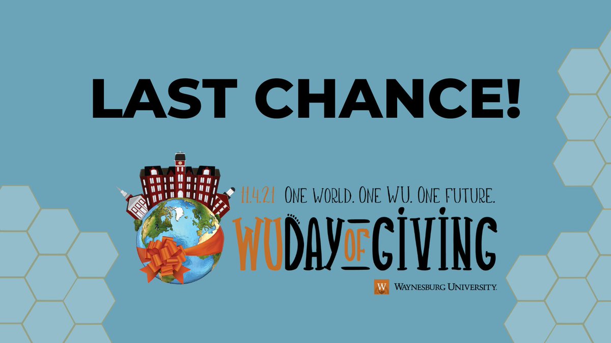 LachlanLoudon's tweet photo. There's still time left! Donate at https://t.co/lN8N44jvhM.
Have you donated yet? #wucom326 #wudog21 https://t.co/VRk1VO6U57