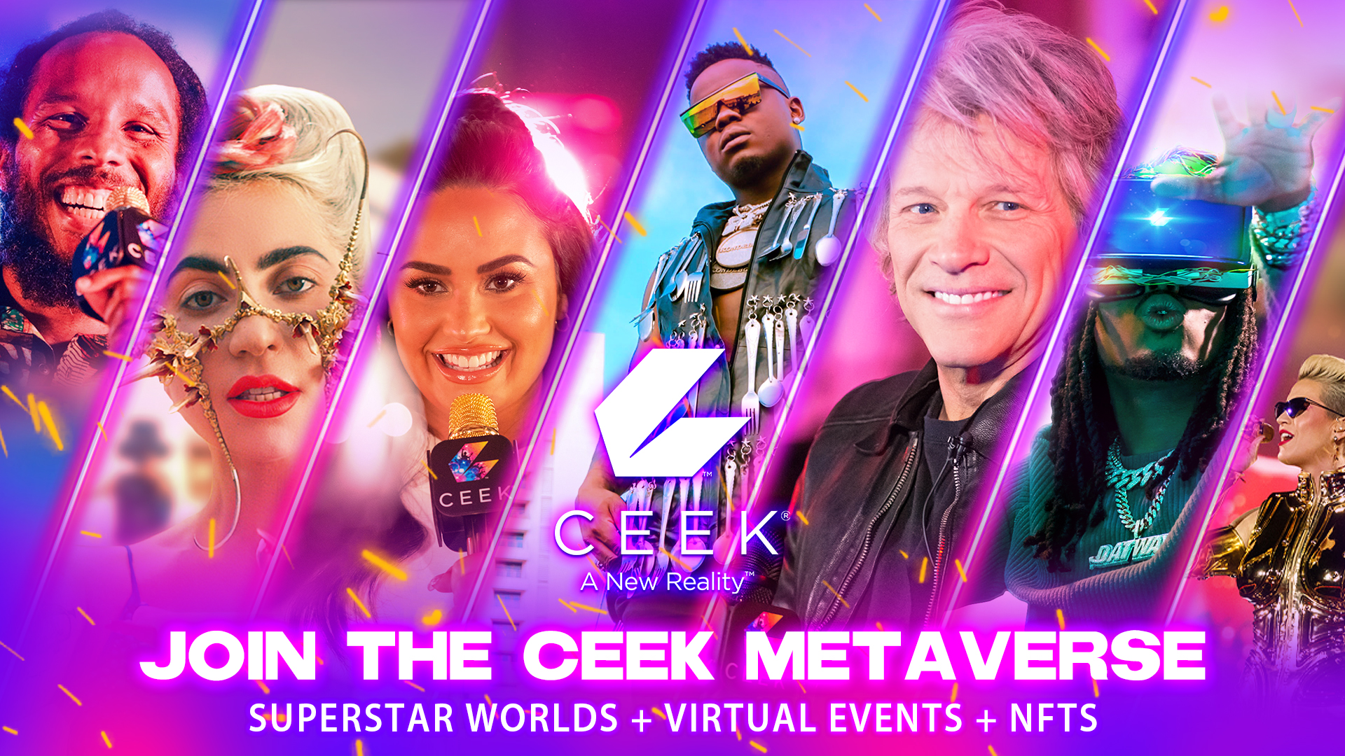 ceek on twitter superstars in the ceek metaverse is growing by the day soon all transactions will be with ceek coin after super easy interface is completed ceek makes virtualconcerts vrclubhouses