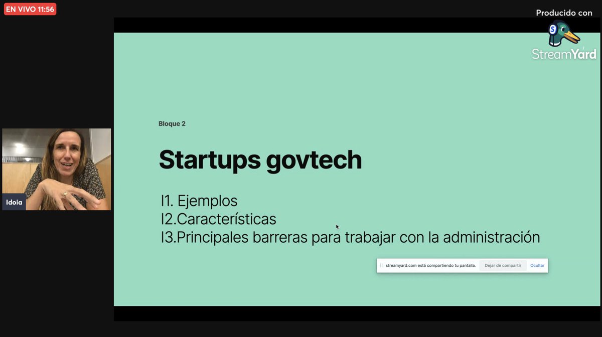 🛰️¿Cómo trabajan las entidades públicas con startups Govtech?🚀 Idoia ya está con nosotros compartiendo su experiencia en este viaje youtu.be/EZlyTYhpNsc
#Govtech #InnovaciónPública #LeccionesPúblicas