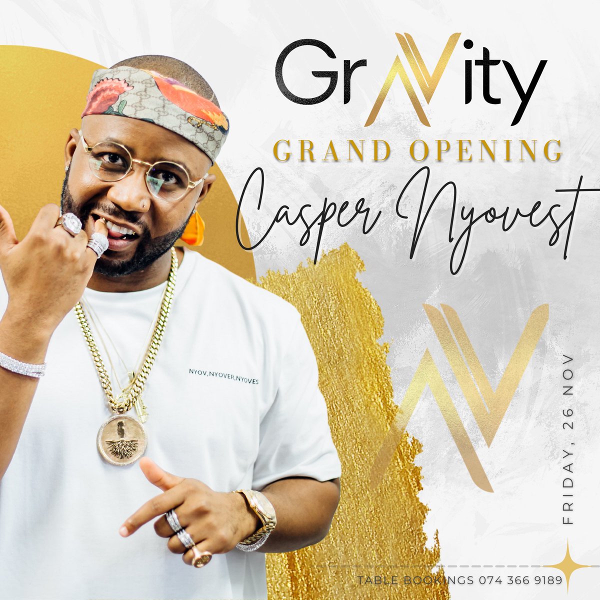 GravityLifesty1's tweet photo. First we got @casspernyovest , the Don Billiato bringing the pressure. Asbonge.   
#Gravity 💫 https://t.co/68siS0eU0d