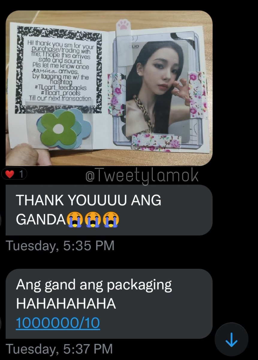 tweetylamok's tweet photo. #TLcart_feedbacks #TLcart_proofs https://t.co/dbxP56Ghix