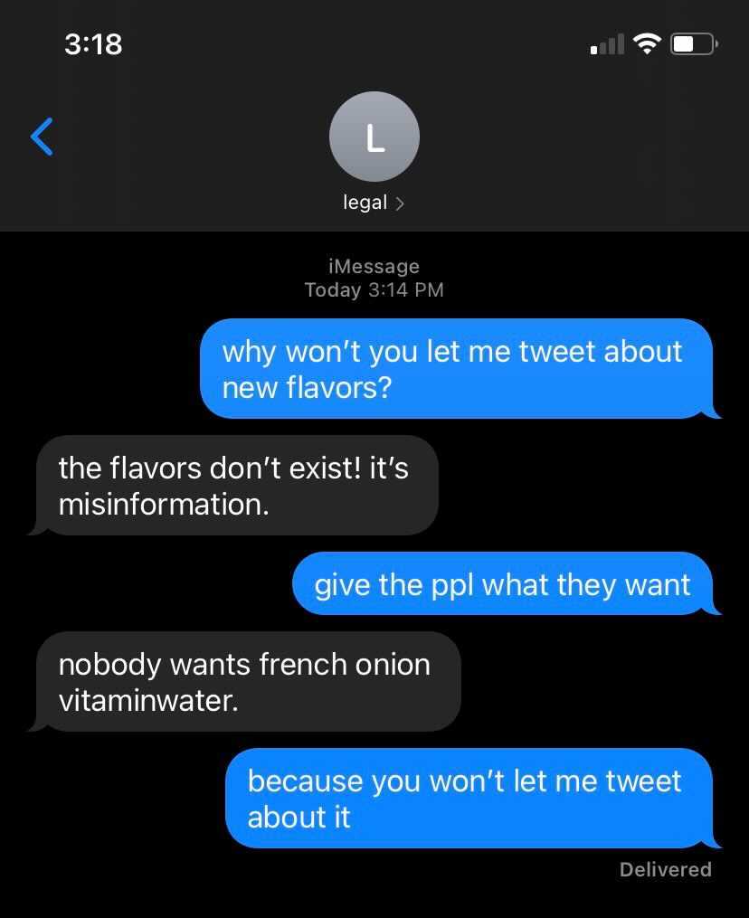 vitaminwater® tweet media