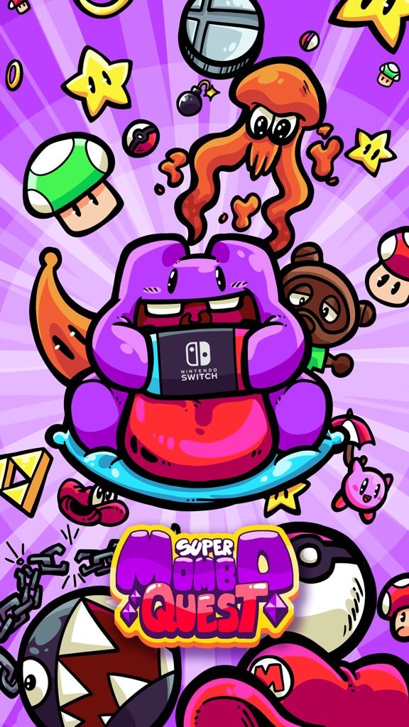 FrutiPlayer's tweet photo. SUPER LEGAL ! quem postar um print do celular com esse wallpaper usando a hashtag #SuperMomboQuest, vai concorrer a chaves do game ! https://t.co/fIISvDEqv4