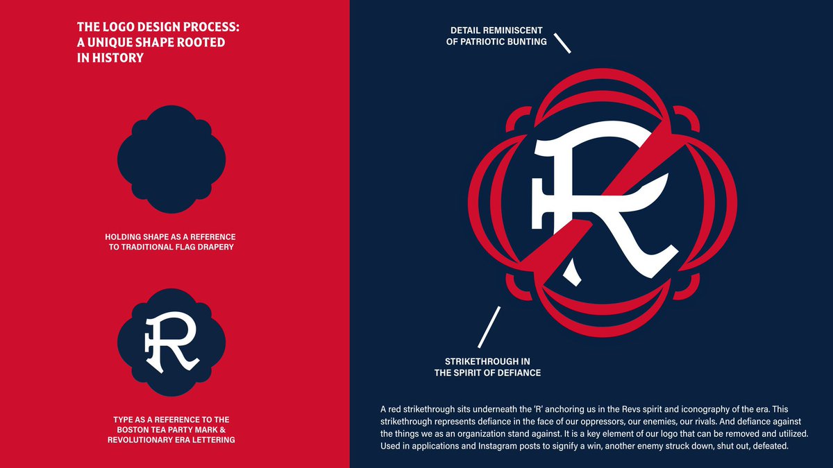 RevsNationBOS's tweet image. The New Logo is Here! 

What are your initial thoughts #NERevs Fans? 

#MLS | #NETID