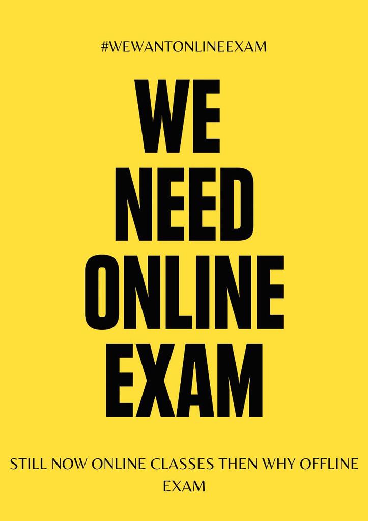 najmas_d's tweet photo. #weneedonlinexam https://t.co/0PbioUF2Vn