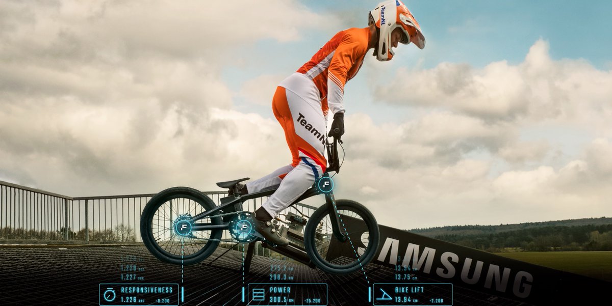 SponsorReport's tweet photo. BMX-er @niekkimmann won goud bij de Olympische Spelen. Dat was mede te danken aan het door @SamsungNL ontwikkelde #FastFrame. Gerben van Walt Meijer vertelt op 23 nov. op het Sponsorreport-congres hoe een partnership het gouden verschil kan maken! https://t.co/aeGNaUOblQ https://t.co/CXhTZ0C4Qv