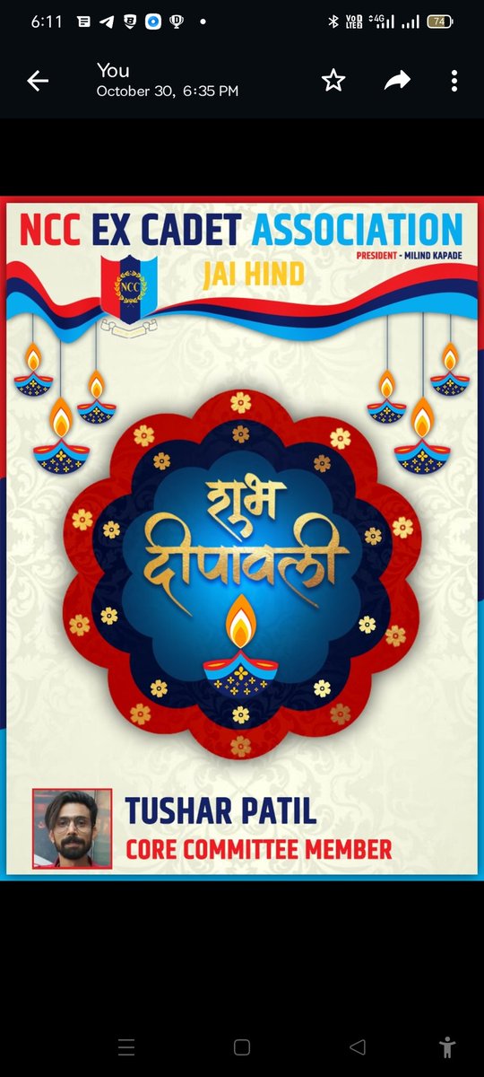 Tushar1320's tweet photo. Happy Diwali https://t.co/gJtKE7EGTM
