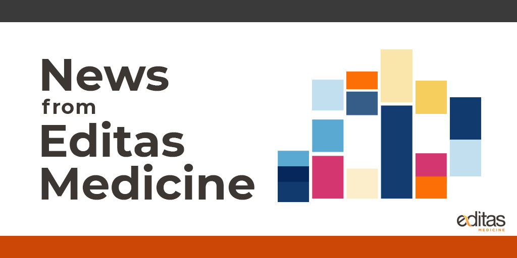 Just announced: Editas Medicine to present data demonstrating progress towards transformative gene editing medicines for the treatment of hemoglobinopathies and cancer at #ASH21. Learn more: bit.ly/3wnRpw0
