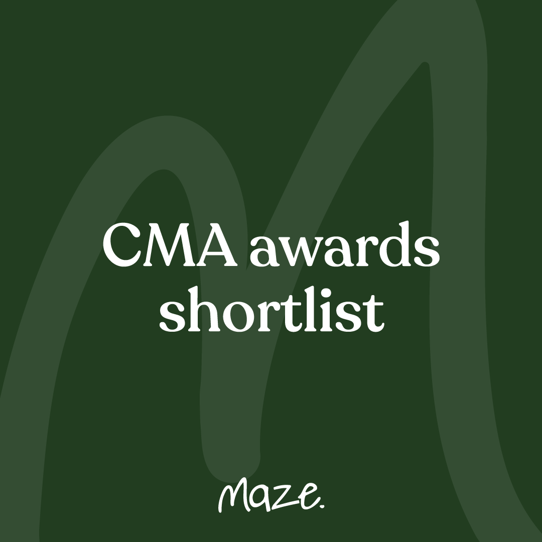MazeMediaGroup's tweet photo. We have been shortlisted for three(!) #CMAawards21!

The categories are:
- Best #B2B Campaign
- Best Branded #Podcast 
- Best Content Platform

Congratulations to all the other companies that made the shortlist - check out the full list here: https://t.co/6ItN5zsvpG

@the_cma https://t.co/O6hEMoWNFo