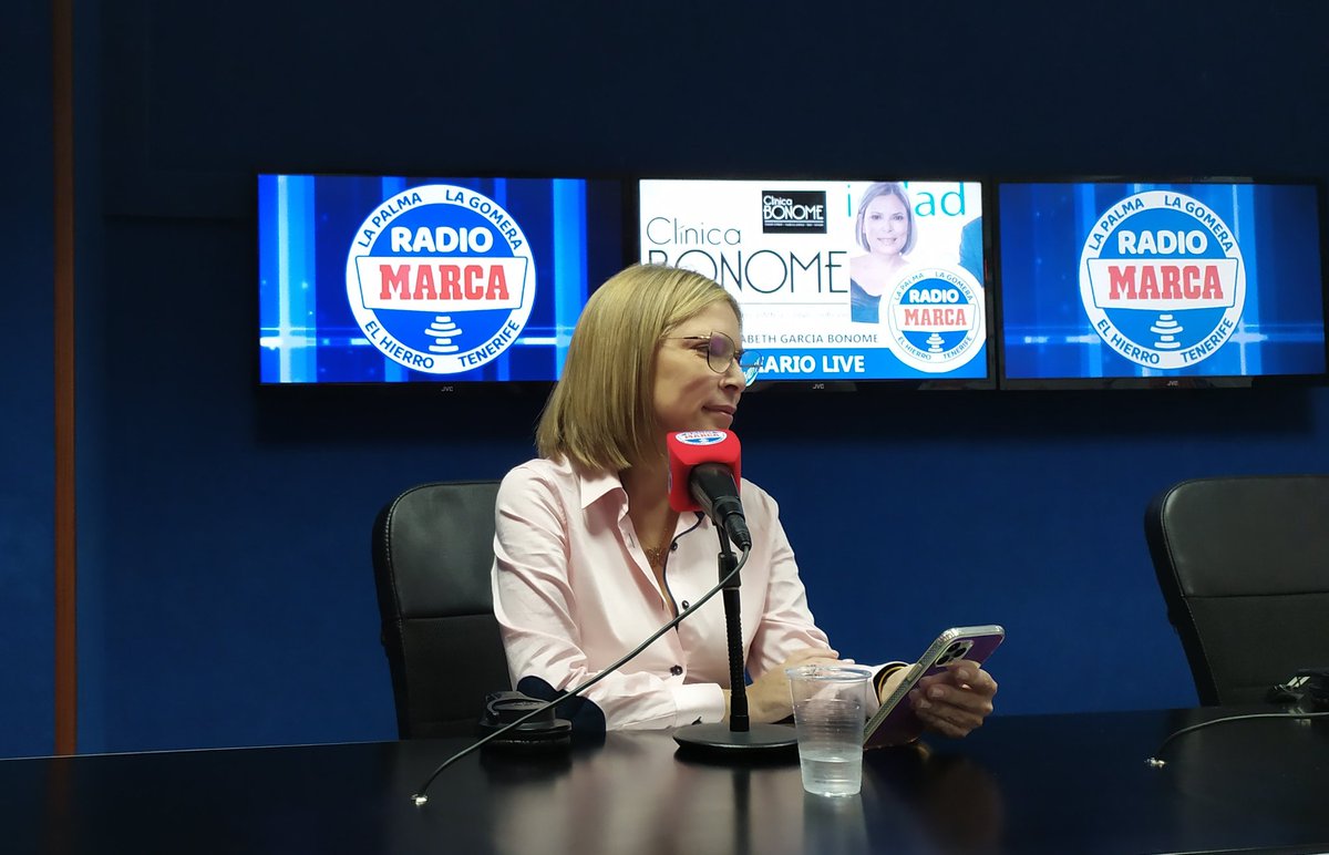 En #ADiarioLive nos visita #ElizabethBonome de <a href="/ClinicaBonome/">Clínica Bonome</a>  que nos cuenta los nuevos tratamientos revolucionarios de la Clínica. 

📻👉 Radiomarcatenerife.com