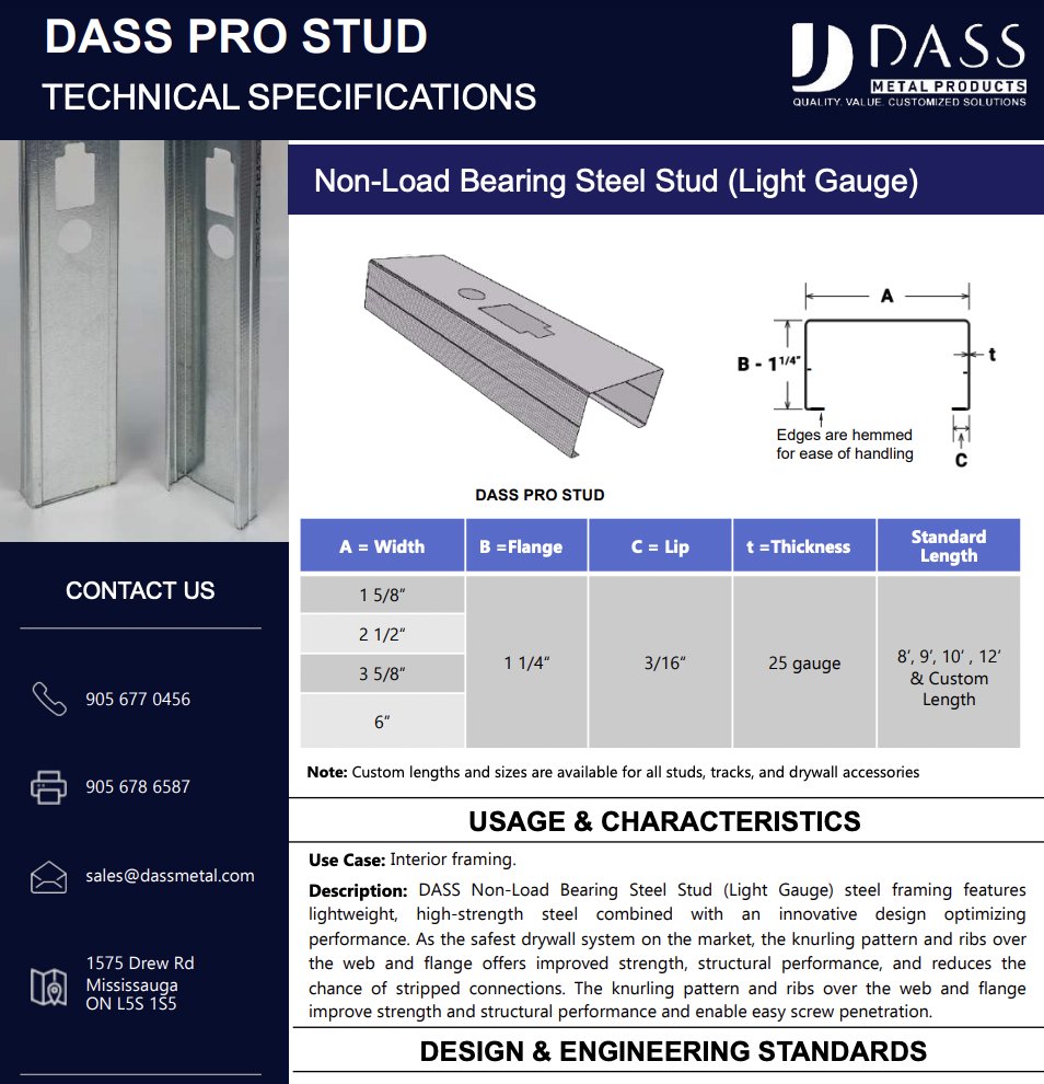 MetalDass's tweet photo. Interested in knowing the usage and characteristics of our different metal pieces? Check out or technical specifications pdf! It can help you make the choice between ready-made or custom-made product.
https://t.co/liW8cczB0b

#MetalStuds #SteelStuds #DassMetal #Usage #CustomMade https://t.co/o2fFXi1cWk
