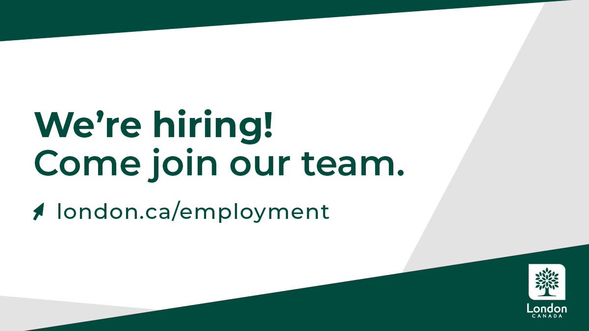 CityofLdnOnt's tweet photo. We've added new opportunities to #LdnOnt's career site &amp; you should check them out. We're looking for a Supervisor, Fleet Services, a Manager of Ontario Works &amp; a Manager of Development Engineering. 
Dust off your resume, call your references &amp; apply before Nov. 8.

#JoinTheTeam https://t.co/5pyWDeSQas