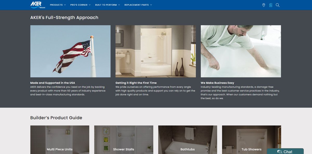 Kontent_ai's tweet photo. Aker by Maax, a leading North American manufacturer of bathroom products, has more than 50 years of industry experienceโand a cool, modern website ๐ค Visit this #KontentProject at https://t.co/1c1NoneWMS ๐
Implemented by Premium Partner @KonabosInc https://t.co/gMKPal6lZL