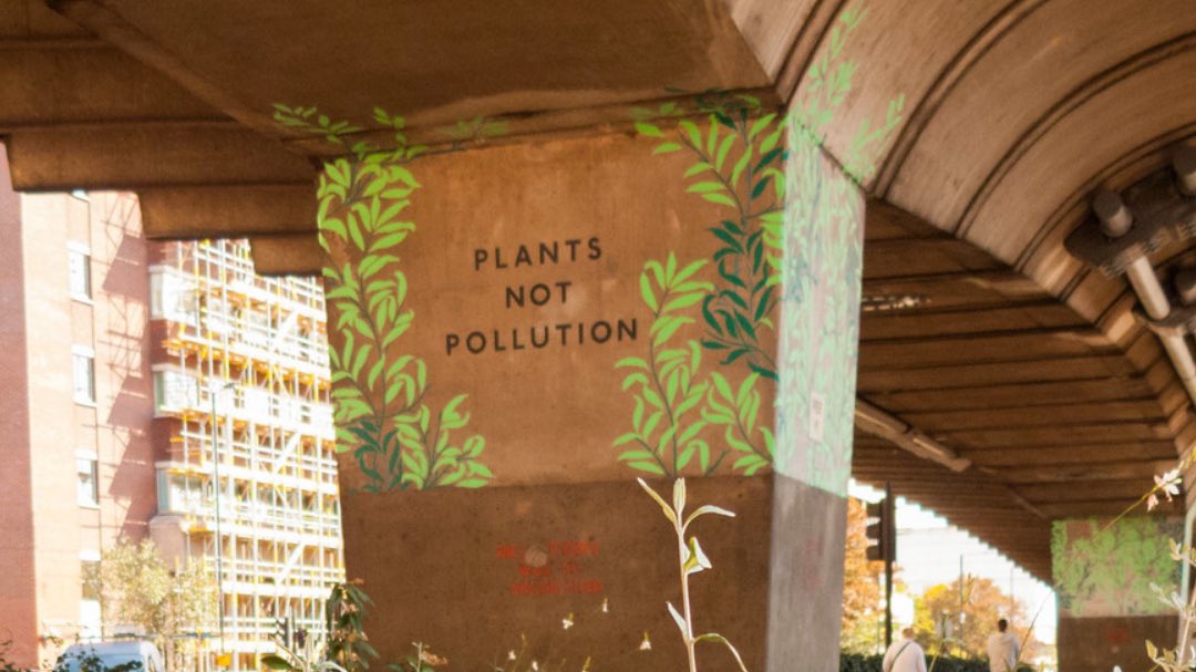 #hammersmith flyover has been considered a disruptor to the town centre, but we have chosen to view it as a ‘connector’ | bringing the area back to life 🌿

<a href="/BritishBIDs/">British BIDs</a> | #publicrealm #BIDSCONF21 #sustainability