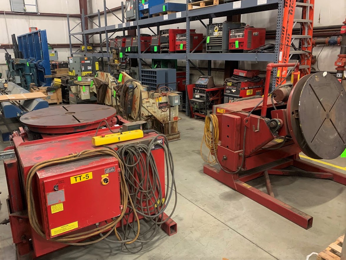 WeldPlus's tweet photo. With rising commodity prices, keep your capital investment to a minimum by going with an used welding positioner. We just received another batch of used positioners, so act now before they are gone! #usedmachinery #welding https://t.co/JQZFBvqvBy