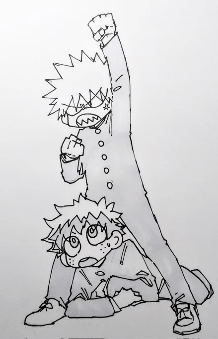 いやはや描いてない描いてない 