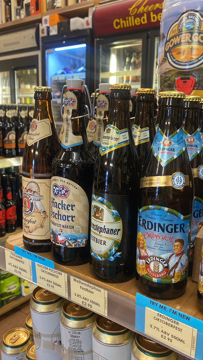 October may be over but Oktoberfest beers go on! 🍺