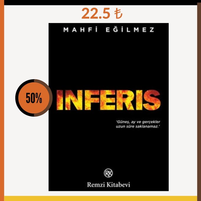 %50 İndirim

Inferis
<a href="/mahfiegilmez/">Mahfi Eğilmez</a>

👉 mirkitap.com/product-page/i…