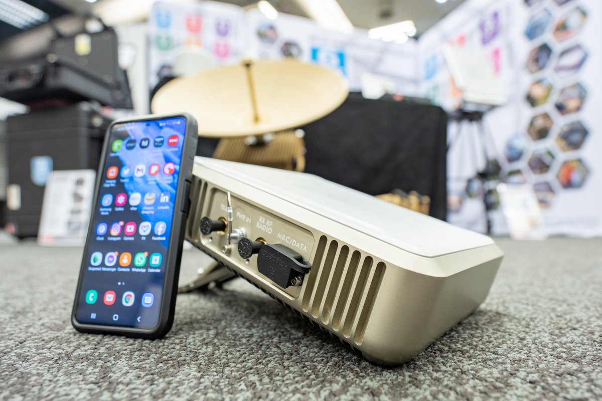 grcltd's tweet photo. Ready to ROK at #GlobalMilSatCom - Unstoppable innovation from #GetSAT with the #KaBand ROK π‘ Battery, Wi-Fi, Ethernet - all in a tiny terminal that fits in your bag and sets up in seconds - stop, drop, point and you're online with speedy data from @Avanti_plc! https://t.co/jDwMawUG1a
