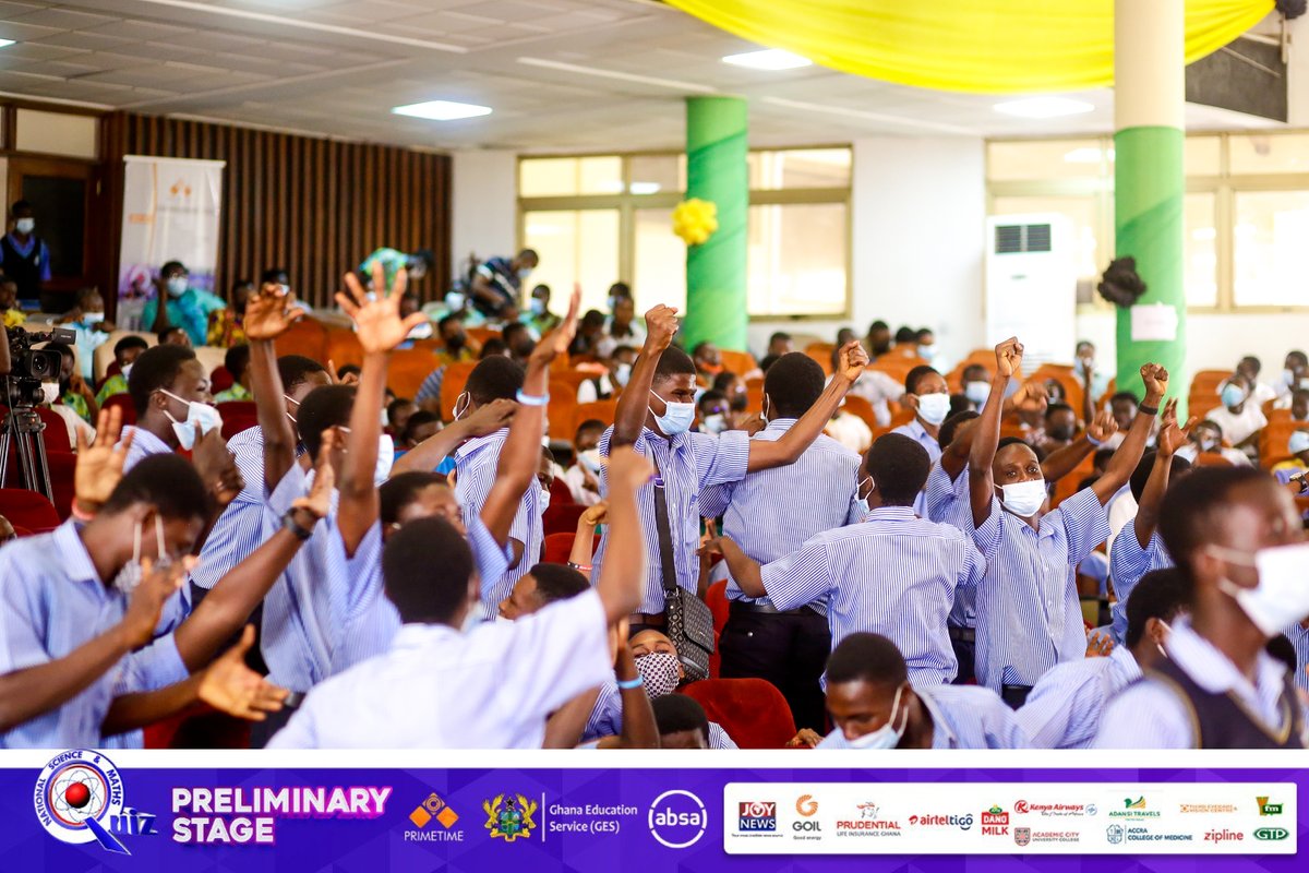 NSMQGhana's tweet photo. Ashanti Region:

End of Contest

Osei Tutu SHS: 42pts 
Nsutaman Catholic SHS: 35pts 
SDA SHS, Agona: 13pts

Abrempong to the world!!! ✌🔥️

#NSMQ2021 #NSMQPrelims #Primetime https://t.co/Lx17FCuFJk