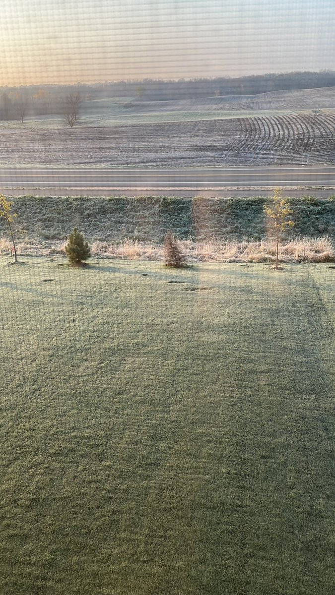 supadupac's tweet photo. Good morning. Frost in the back yard. https://t.co/cehN0RJFSt